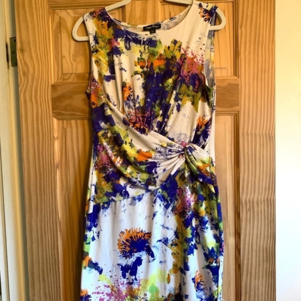 Maggy Boutique Fax Wrap Dress Size‎ 10